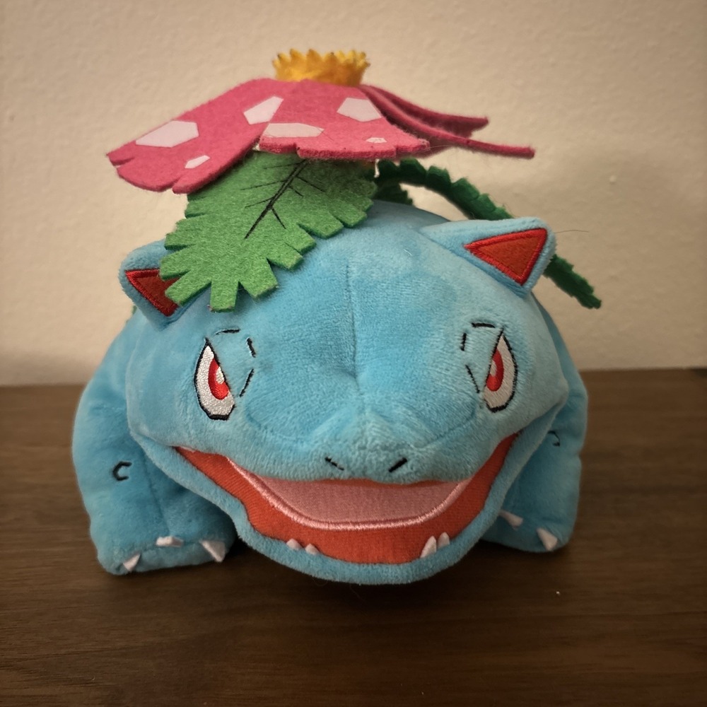 Pokemon Venusaur Soft Plush Toy Official Merchandise Tomy 2017 12"‎ Length